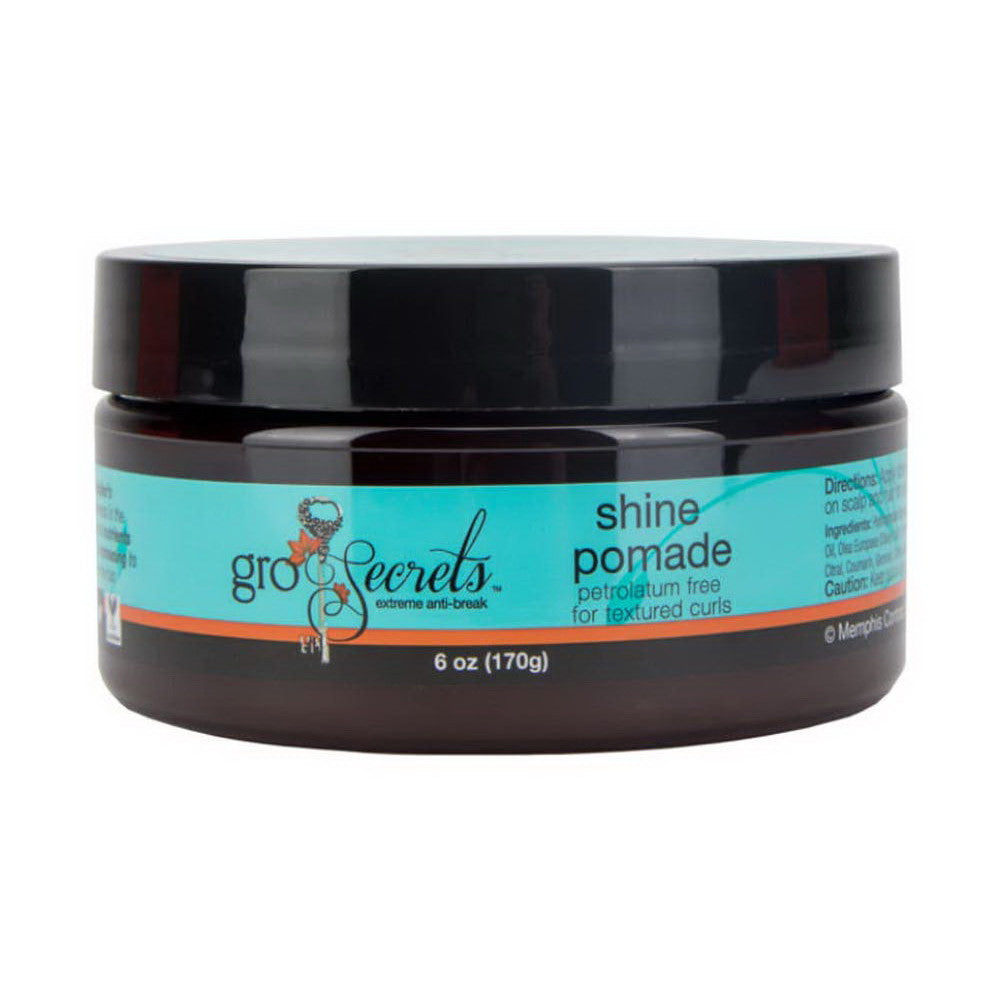 Gro Secrets Shine Pomade for Textured Curls, 6 Oz